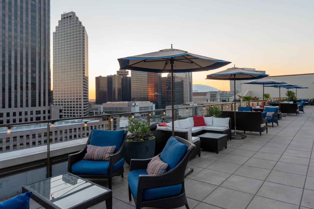 Nopsi Hotel New Orleans Exterior photo The rooftop lounge at the InterContinental Los Angeles Downtown