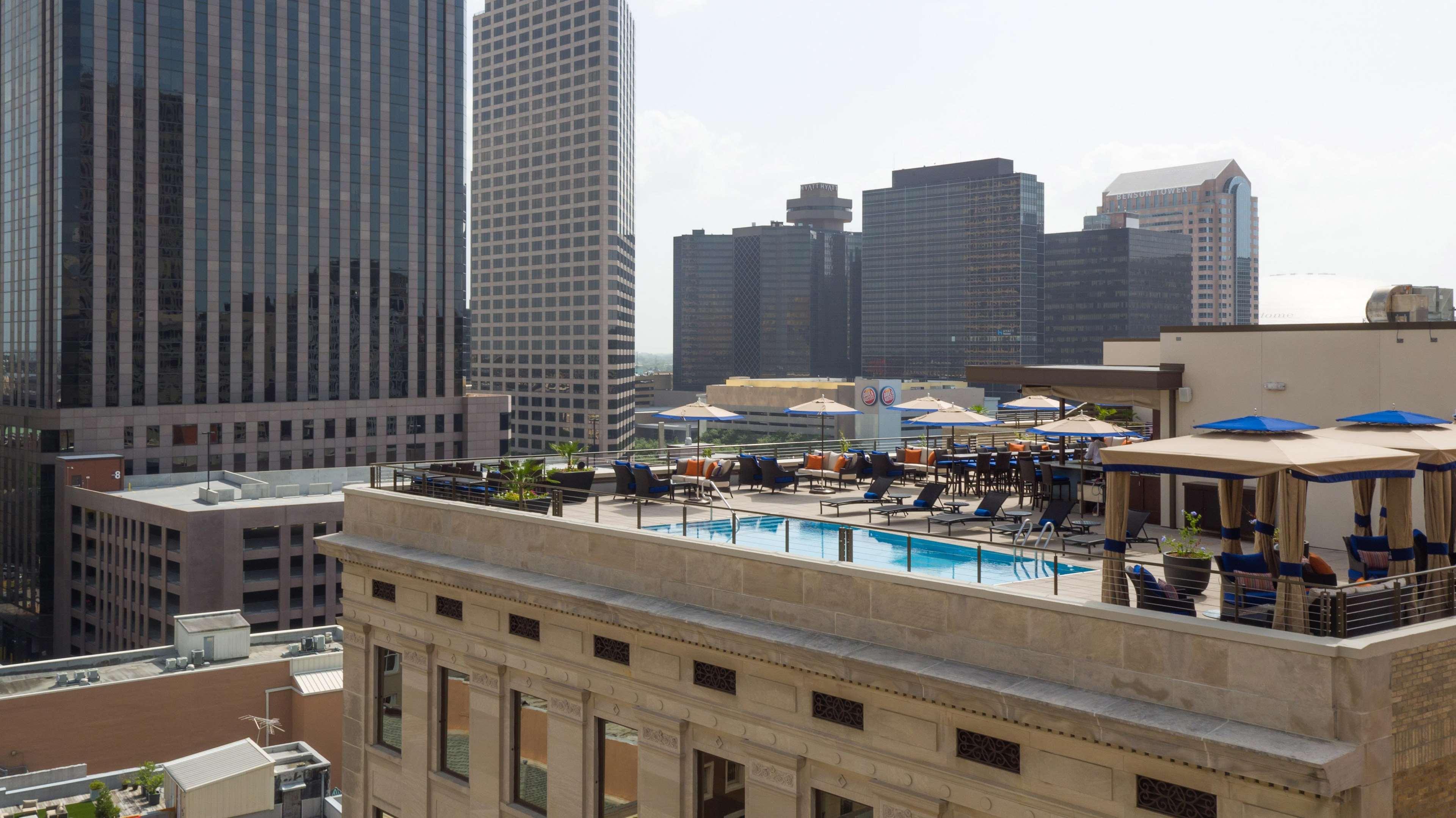 Nopsi Hotel New Orleans Exterior photo Rooftop pool at the Fairmont Dallas